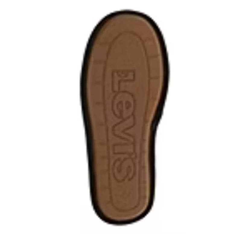 Levi's Men's Milton Nordic Scuff Slip-On Slippers Brown Size Vary New in Box