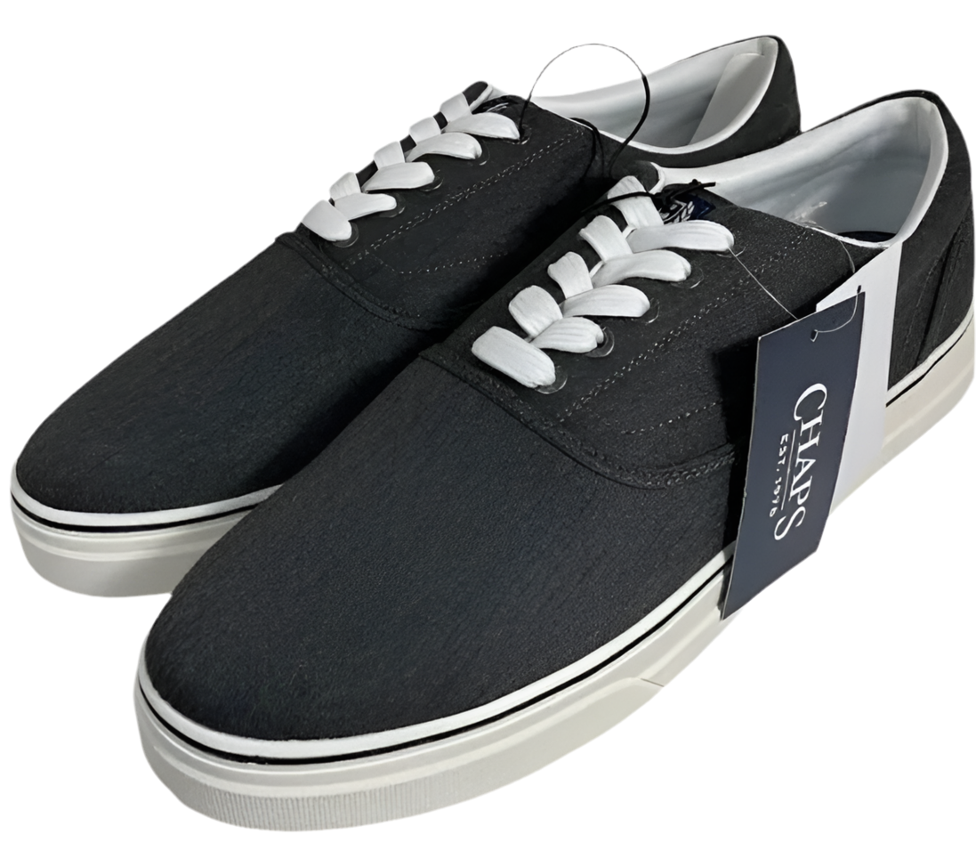 Chaps Men's Canvas Lace up Shoes Comfort Foam Size & Color Vary
