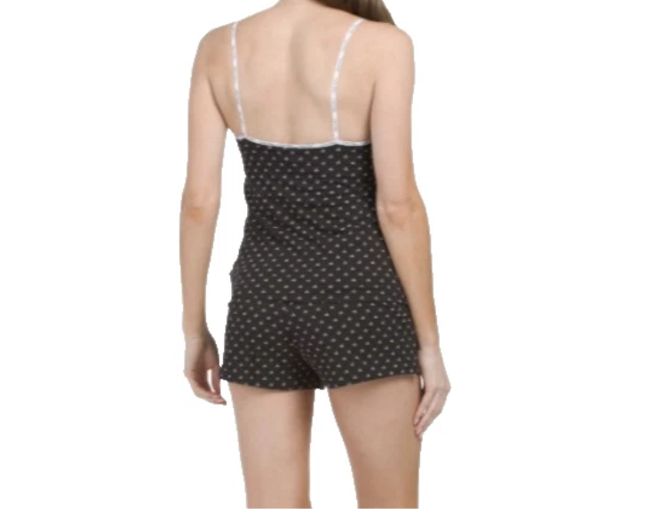 Calvin Klein Women’s 2pc Carousel Logo TankShorts Loungers Black Size Medium NWT