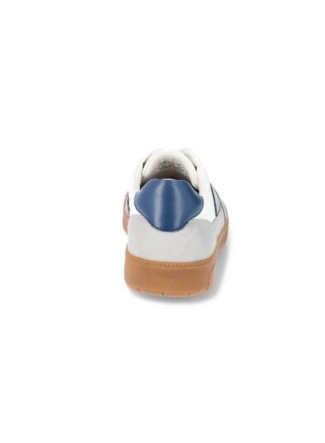 Madden NYC Men's Major Casual Sneaker White Navy Size 8