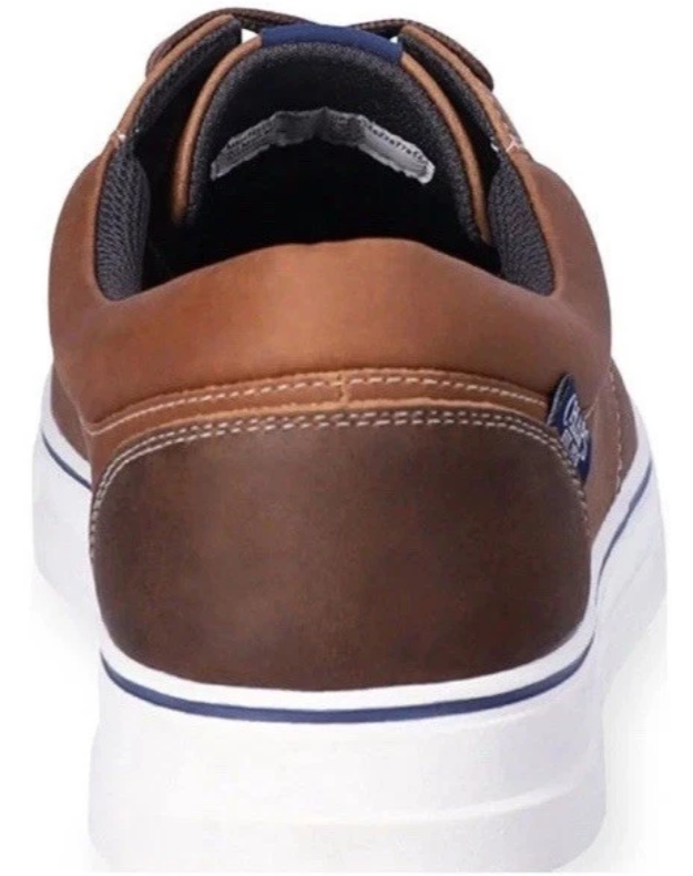 Chaps Men's Mike Casual Sneaker Comfort Foam Tan Size 10M