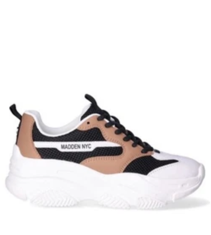 Madden NYC Women’s Dad Lace-up Sneakers Brown-multi Size Vary