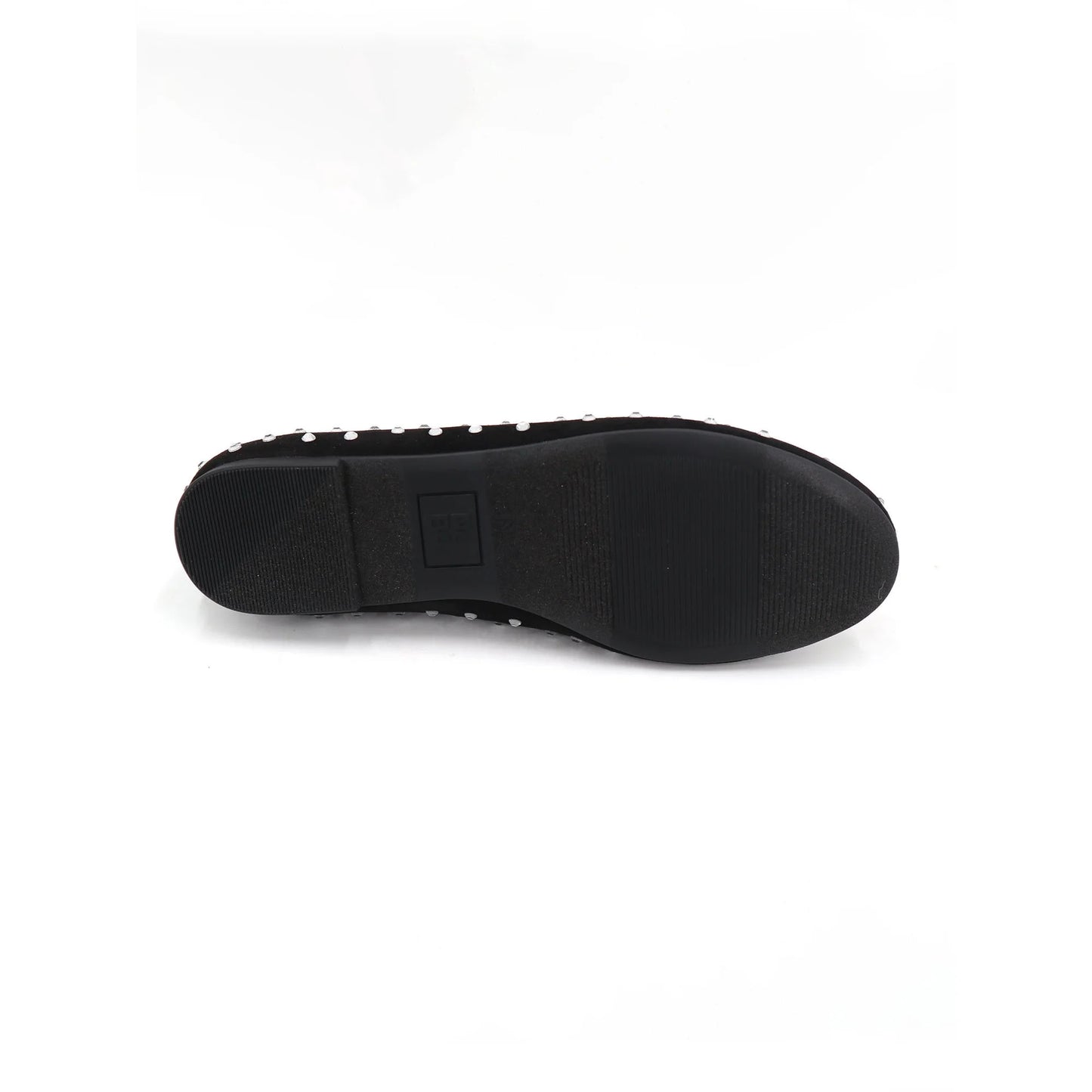 Madden NYC Women’s Mesh Ballet Flats with Rhinestones Black Size 10