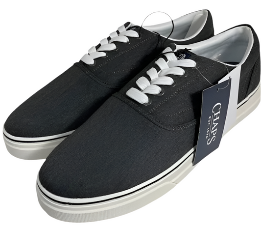 Chaps Men's Canvas Lace up Shoes Comfort Foam Size & Color Vary
