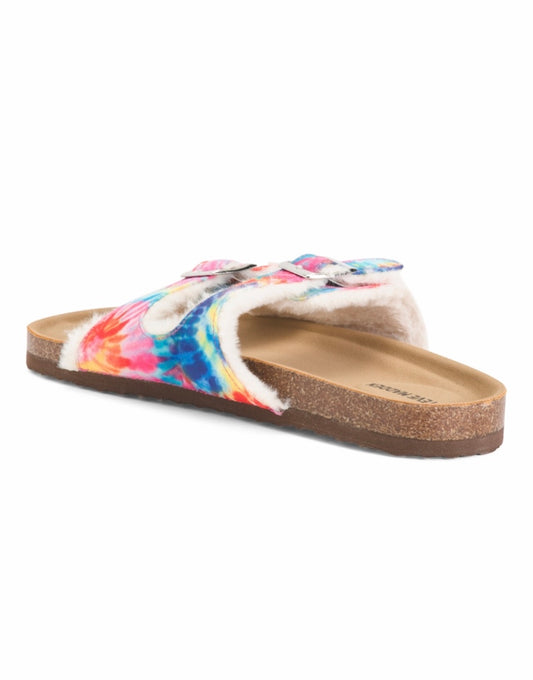 Steve Madden Girl’s Sandals Tie Dye Double Buckle Strap Size Vary