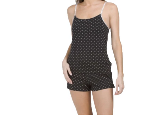 Calvin Klein Women’s 2pc Carousel Logo TankShorts Loungers Black Size Medium NWT