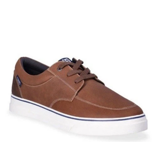 Chaps Men's Mike Casual Sneaker Comfort Foam Tan Size 10M