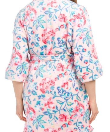 ARTOLOGY Women’s Floral Belted Robe. Pink